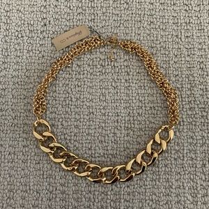 Stephan & Co Gold Chain Necklace Statement Jewelry